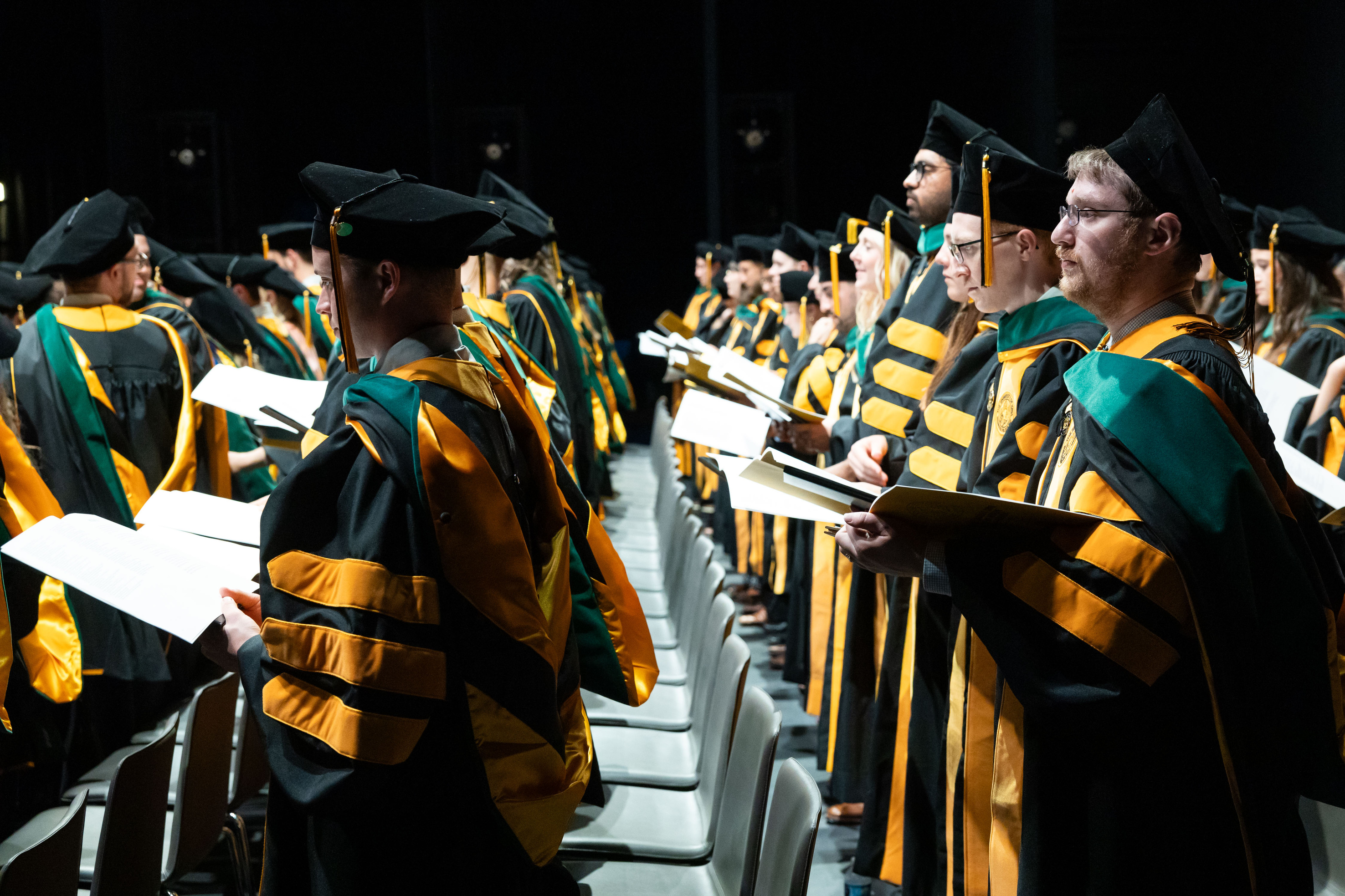 University of Iowa Carver College of Medicine MD/MME commencement at Hancher Auditorium on Friday, May 17, 2024.