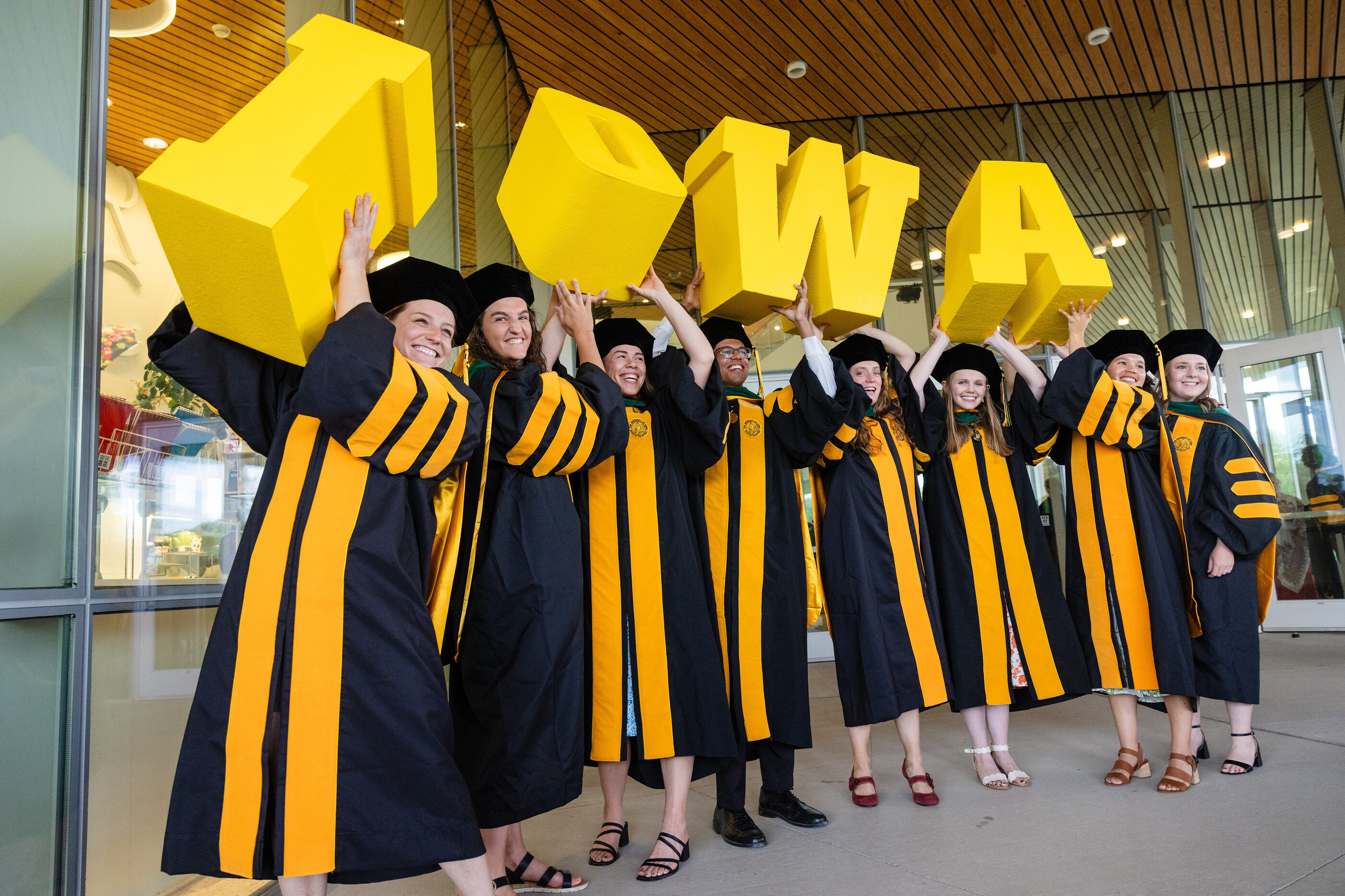 University of Iowa Carver College of Medicine MD and MME commencement at Hancher Auditorium on Friday, May 16, 2025.
