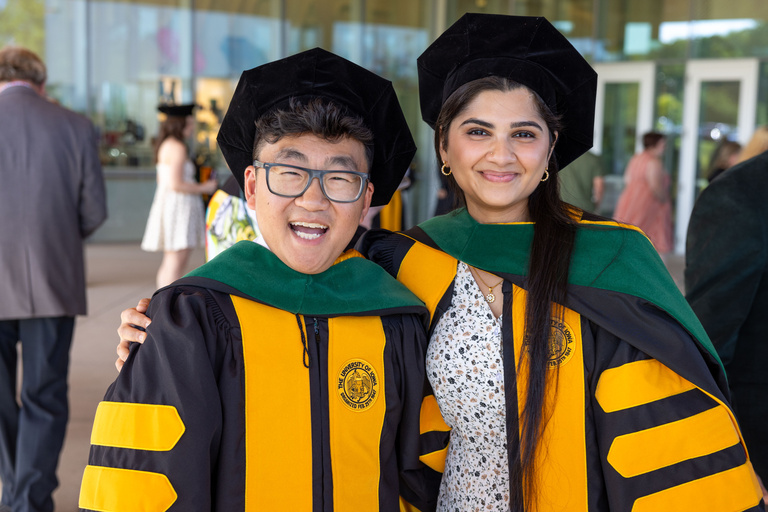 University of Iowa Carver College of Medicine MD/MME commencement at Hancher Auditorium on Friday, May 17, 2024.