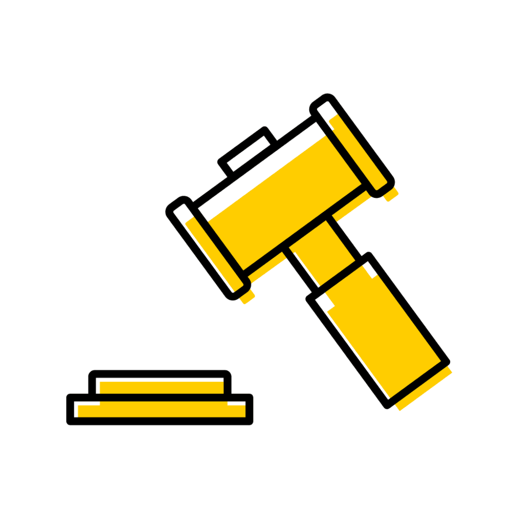 law gavel icon