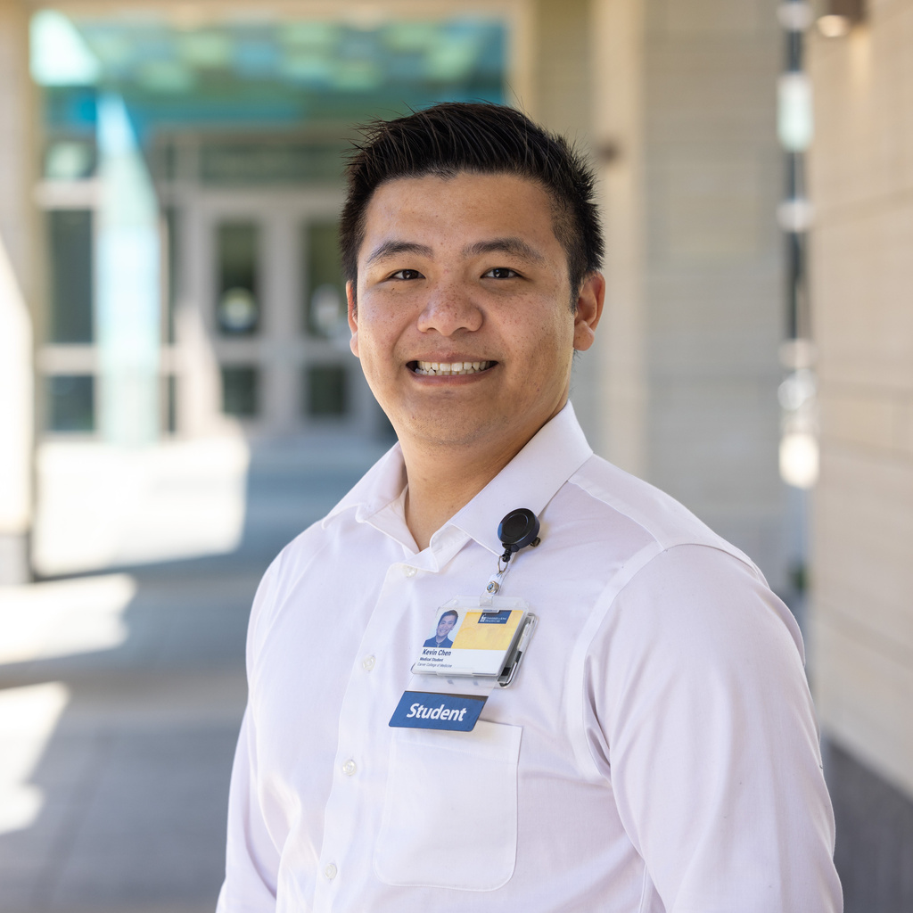 2025 MD graduate Kevin Chen