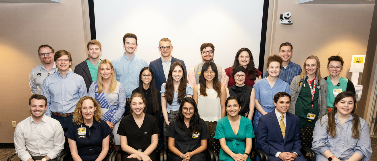 2025 Gold Humanism Honor Society Spring Celebration on Wednesday, May 7, 2025.