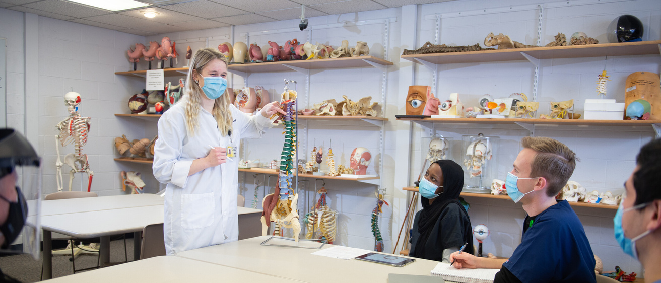 MCA Anatomy Lab at UIHC on Tuesday, Feb. 16, 2021.