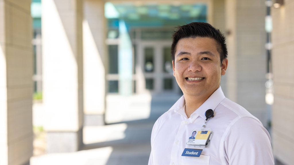 2025 MD graduate Kevin Chen